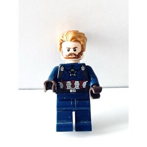 Lego‎ Super Heroes Minifigure Captain America sh495 76101 Some Scratches